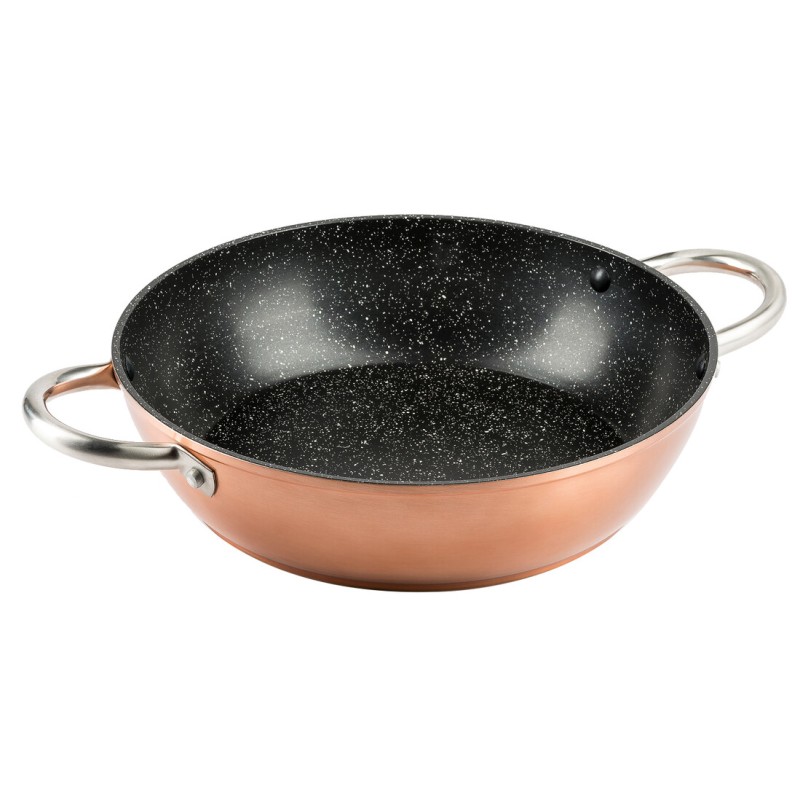913-32 CACEROLA COBRE ALUMINIO FORJADO Ø32cm VIER