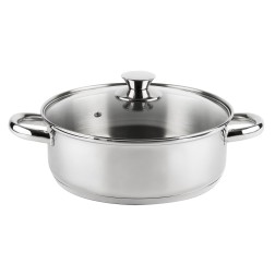 CI28 CACEROLA INOXIDABLE 18-10 Ø28cm 6,8L VIER