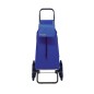 SAQ057 CARRO COMPRA SAQUET LN 6 RUEDAS SUBE ESCALERAS AZUL