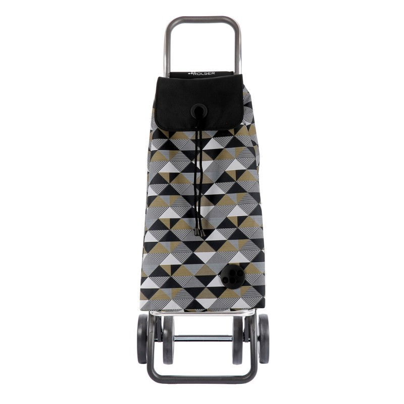 IMX390 CARRO COMPRA IMAX SAHARA 4 RUEDAS NEGRO ROLSER