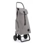 IMX382 CARRO COMPRA IMAX TWEED 4 RUEDAS GRIS ROLSER