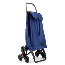 IMX303 CARRO COMPRA I-MAX MF 6 RUEDAS SUBE ESCALERAS AZUL KLEIN ROLSER