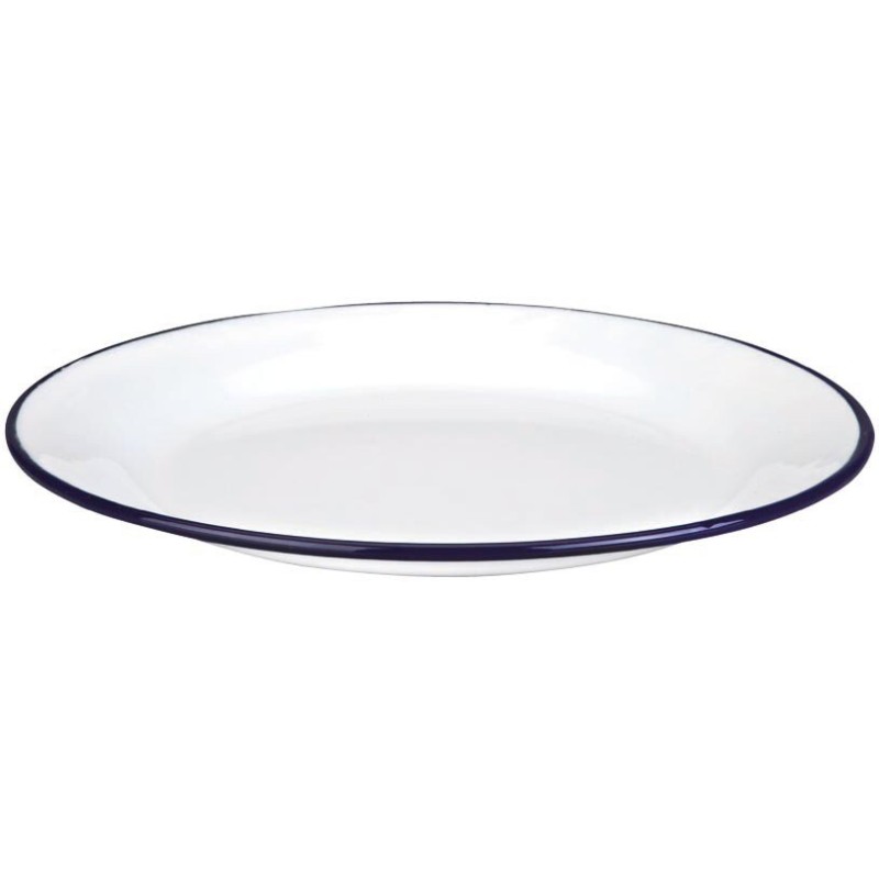 901124 PLATO LLANO ESMALTADO 24cm BLANCA IBILI 901124 PLATO LLANO ESMALTADO 24cm BLANCA IBILI