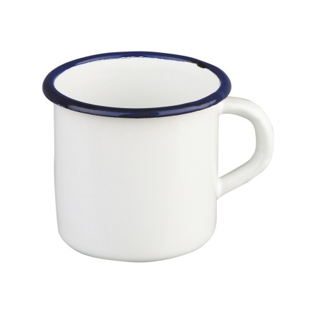 903008 POTE ESMALTADO 8cm BLANCA IBILI