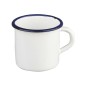 903008 POTE ESMALTADO 8cm BLANCA IBILI