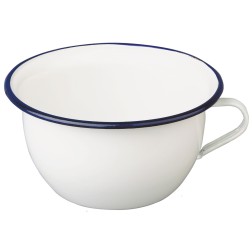 903524 ENSALADERA TIPO ORINAL ESMALTADO 24cm IBILI
