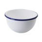 904216 BOL ESMALTADO 16cm BLANCA IBILI