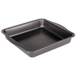 823624 MOLDE CUADRADO ACERO 24x24x4,5cm IBILI