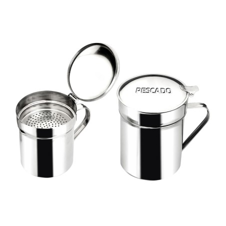 700002 GRASERA TEXTO PESCADO INOX 0,50L IBILI