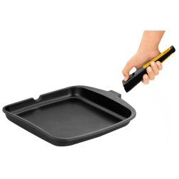 A481328 ASADOR GRILL LISO FAST CLICK Ø28cm BRA
