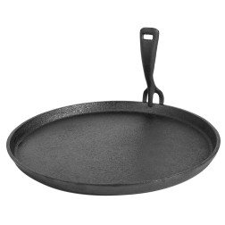 625930 PLATO HIERRO FUNDIDO CON PINZA 30cm