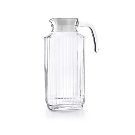 743875 JARRA VIDRIO 1,8L C-TAPA PLASTICA IBILI