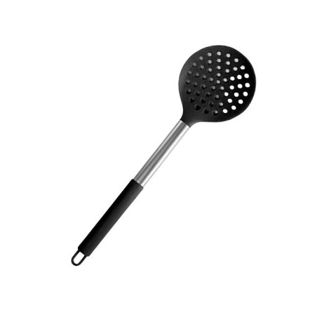 7675 ESPUMADERA SILICONA MANGO INOX LIBRE FDA VIER