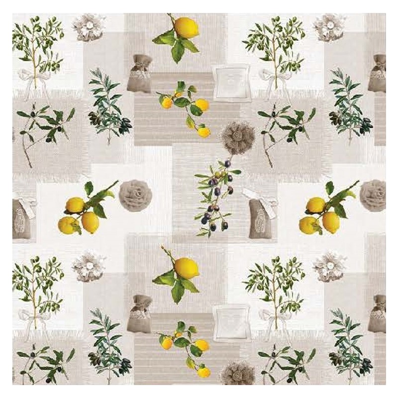 83118 1m MANTEL DE HULE QD-TEX MODELO TAVOLA 140cm DINTEX