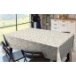 83199 1m MANTEL DE HULE QD-TEX MODELO TEXTURE WILLOW ROJO 140cm DINTEX