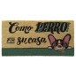 50800 FELPUDO COCO BLANCO PERRO EN CASA 35x70cm DINTEX