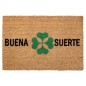 50512 FELPUDO COCO BLANCO BUENA SUERTE 40x60cm DINTEX