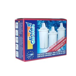 40007 3u FILTRO RECAMBIO JARRA PURIFICADORA DINTEX