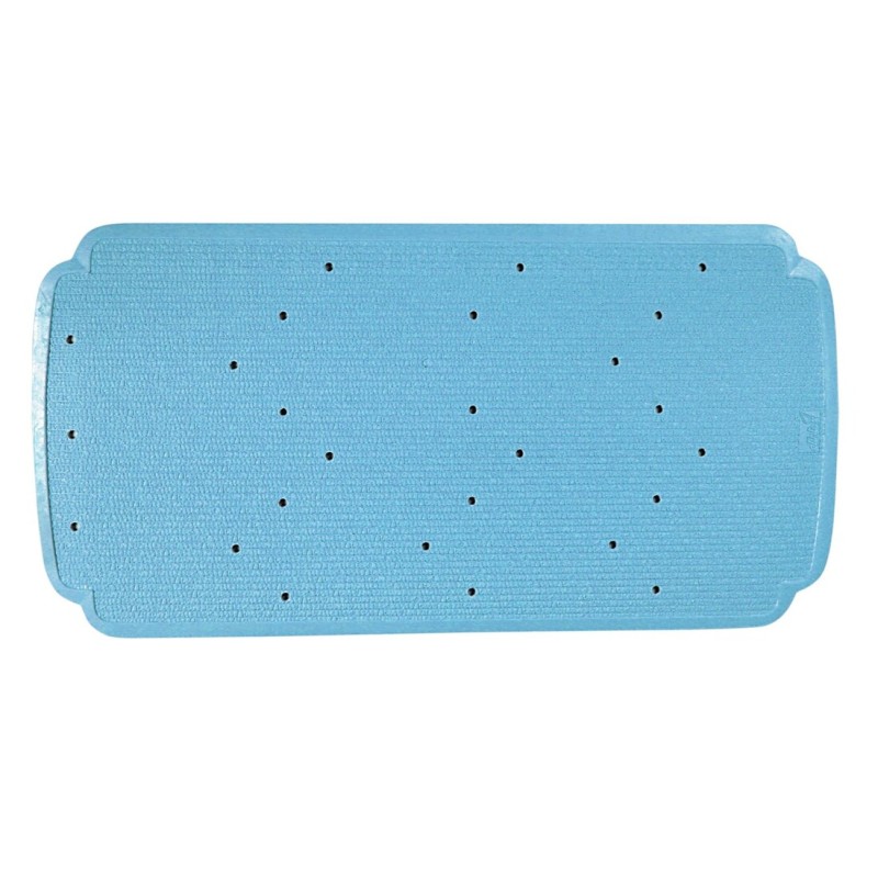 01221 ALFOMBRA DE BAÑO CAUCHO 78x36cm AZUL DINTEX