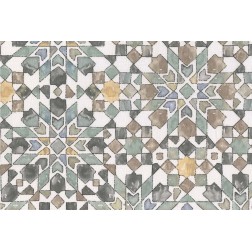 42845 1m MANTEL DE HULE ANTINAMANCHAS MODELO VITRAL 140cm DINTEX