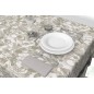 42672 1m MANTEL DE HULE ANTINAMANCHAS MODELO LINUS CHIANTI 140cm DINTEX