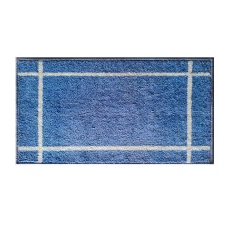 04301 ALFOMBRA DE BAÑO TEXTIL 75x40cm MILOS MARINO DINTEX
