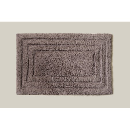 04283 ALFOMBRA DE BAÑO TEXTIL 60x40cm KALITHEA GRIS CLARO DINTEX
