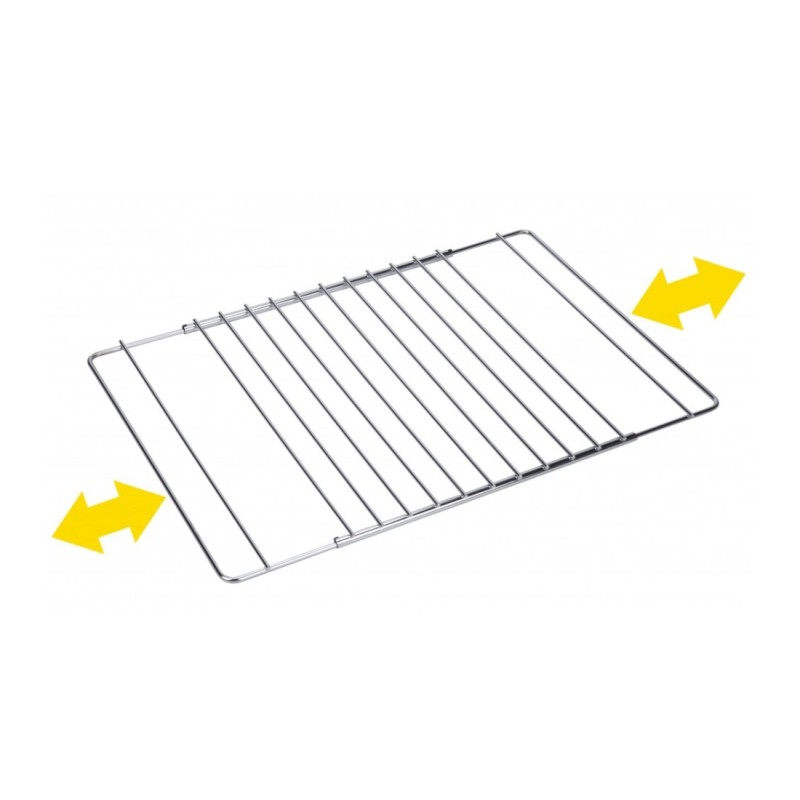 2548 REJILLA HORNO EXTENSIBLE PROFESIONAL PLEGADA 42x60cm SAUVIC
