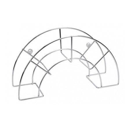 3303 SOPORTE MANGUERA GRANDE INOXIDABLE 46,5x24x16,5cm SAUVIC