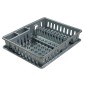1065 ESCURREPLATOS CON BANDEJA PLATA SUPER