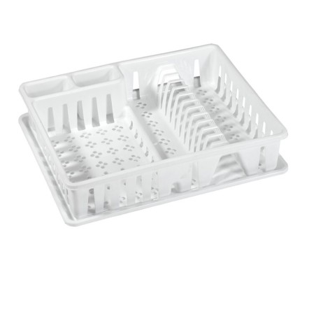 1069 ESCURREPLATOS CON BANDEJA BLANCO SUPER
