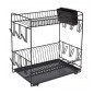 89023 ESCURREPLATOS GRANDE 18 PLATOS NEGRO 43x25x41,5cm SAUVIC 89023 ESCURREPLATOS GRANDE 18 PLATOS NEGRO 43x25x41,5cm SAUVIC
