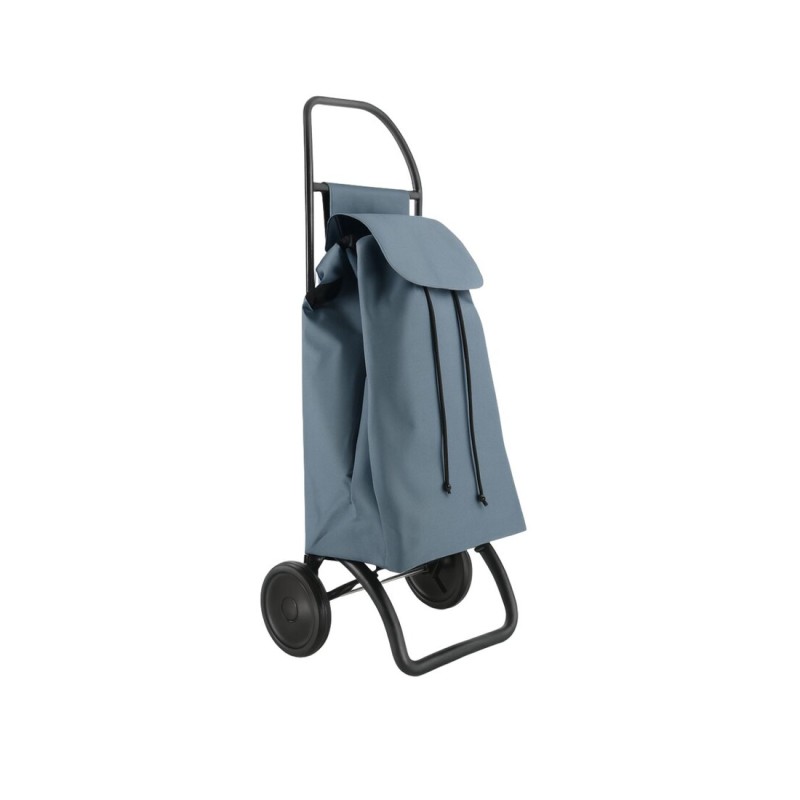 SAQ055 CARRO COMPRA SAQUET LN CONVERT 2 RUEDAS AZUL