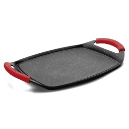 25547 PLANCHA GRILL ALUMINIO 27x37x1,5cm ECO-PIEDRA LACOR