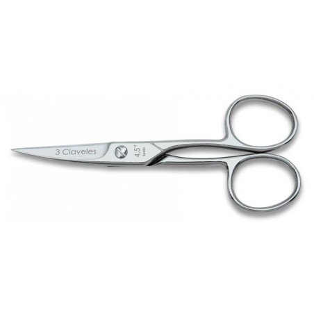 02017 TIJERA UÑAS CURVA 4-5" 3C