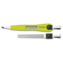 12384 CORTACUTICULAS CON LIMA INOX 12-5 cm 3C