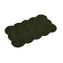 55841 FELPUDO CESPED VERDE MODELO COOKIE 45x75cm DINTEX