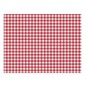 83512 1m MANTEL DE HULE QD-TEX MODELO CUADROS ROJOS 140cm DINTEX