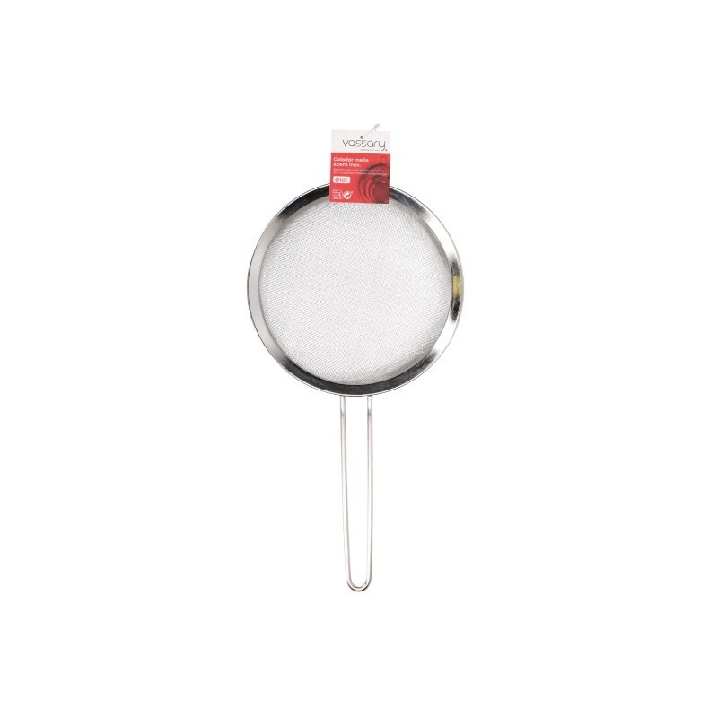 401045035 COLADOR MALLA ACERO INOX Ø18cm VASSARY