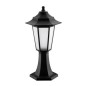 2073510-N FAROL SOBREMURO 1XE27 NEGRO HOROZ
