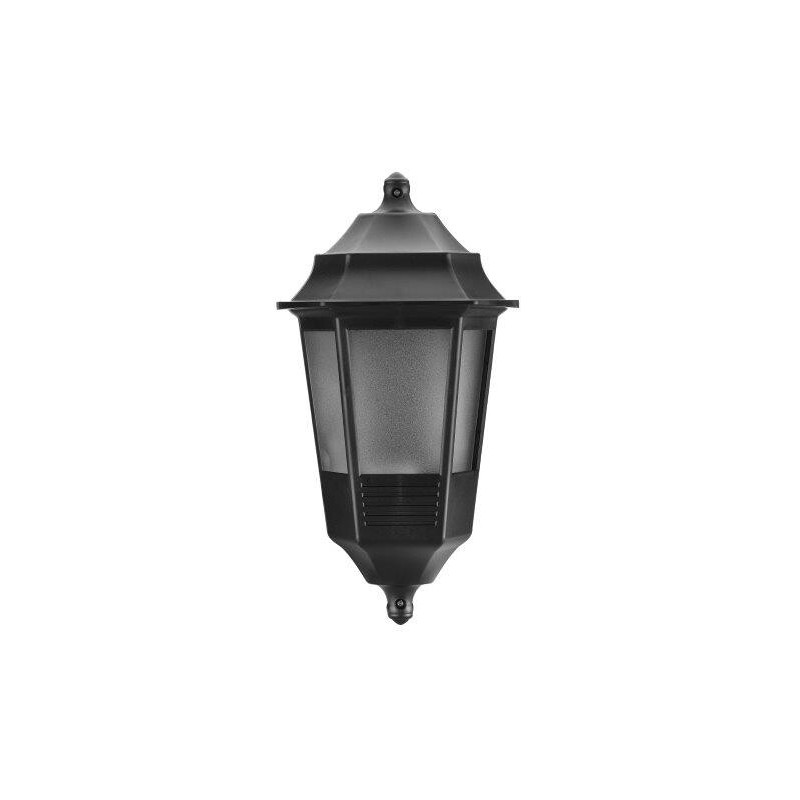 2073513-N FAROL COLGANTE 1XE27 NEGRO HOROZ
