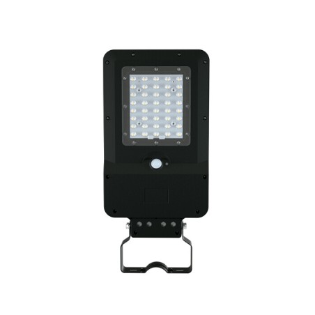 4405022 FAROLA LED SOLAR C-SENSOR CREPUSCULAR Y MOVIMIENTO 25W 6000K 3000Lm IP65 F-BRIGHT