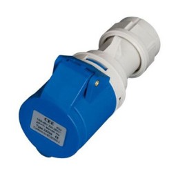 2300335 BASE AEREA CETAC 2P+T AZUL 32A 220V GSC