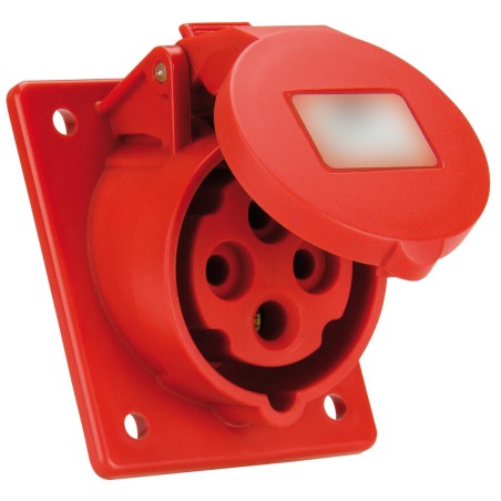 931142A BASE EMPOTRAR CETAC 3P+T ROJA 16A 400V SOLERA