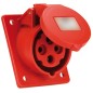 931142A BASE EMPOTRAR CETAC 3P+T ROJA 16A 400V SOLERA