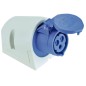 932131 BASE SUPERFICIE CETAC 2P+T AZUL 16A 230V SOLERA
