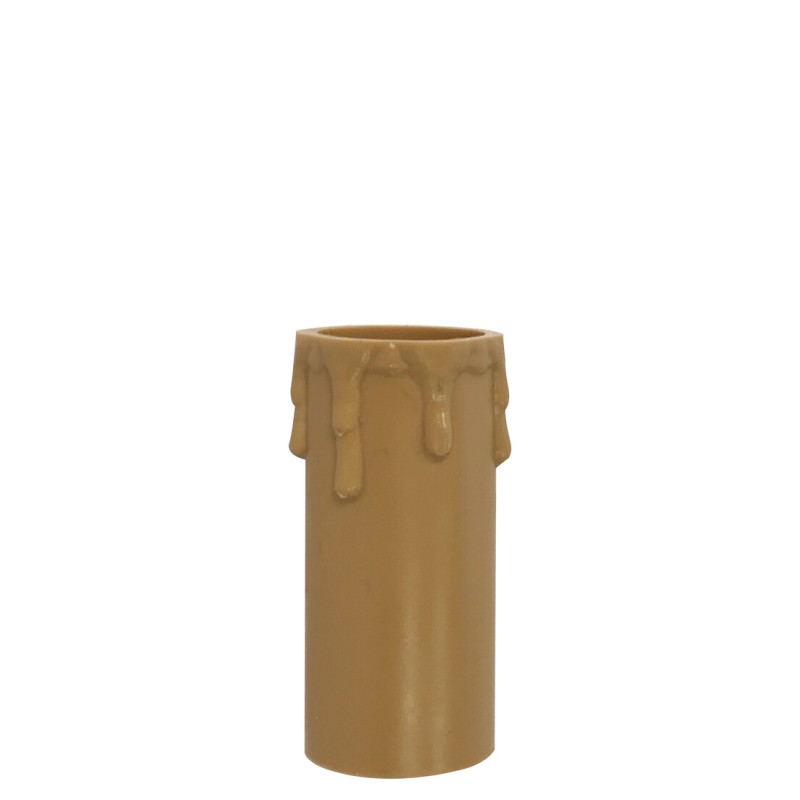 FUNDA VELA PLASTICA BEIGE 6cm- (731) FUNDA VELA PLASTICA BEIGE 6cm- (731)