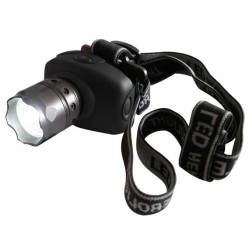 60-381 LINTERNA FRONTAL LED 3W CON ZOOM DH