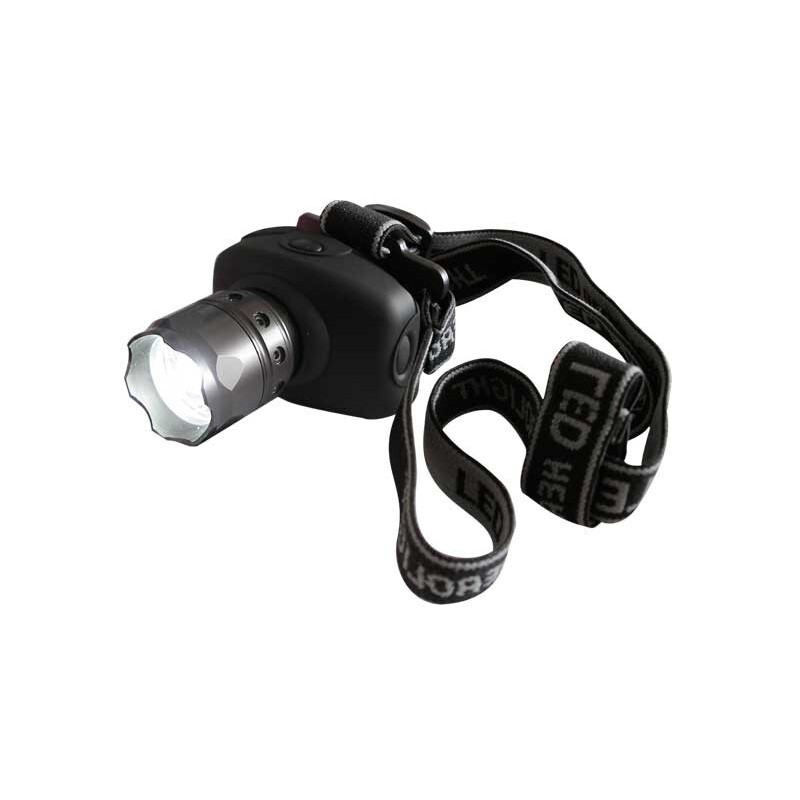 60-381 LINTERNA FRONTAL LED 3W CON ZOOM DH