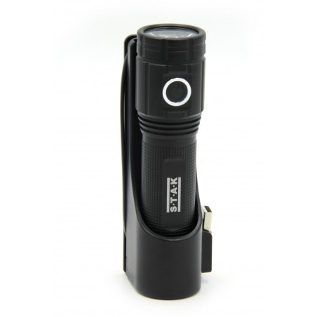 ST096 LINTERNA LED RECARGABLE CON BASE 20W 2000Lm VELAMP